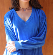 Stella Corduroy V Neck Top