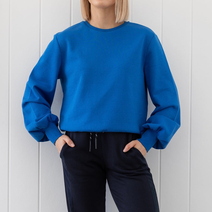 Berlin Sweatshirt- Electric Blue